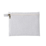 シャンブリックキャンバスフラットポーチ（M）