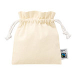 フェアトレードコットンフリル巾着（S）