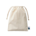 フェアトレードコットン巾着（M）