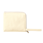 10oz キャンバスL字ファスナーフラットポーチ（S）