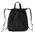 ハンドル付ポリ巾着リュック