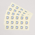 丸形ロゴシール 60枚セット