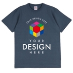 Cross Stitch オープンエンド マックスウェイト バインダーネックTシャツ