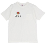 Cross Stitch オープンエンドマックスウェイト ポケットTシャツ