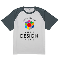 D-FACTORY 6.6oz プレミアムコンフォートラグランスリーブTシャツ