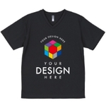 GLIMMER 4.4oz ドライVネックTシャツ