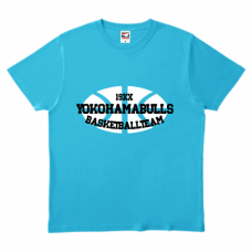 アメカジ風ボールのイラスト入りTシャツをオリジナルでプリント　バスケットボールのテンプレート　TRUSS ヘビーウェイトTシャツの無料デザインテンプレート