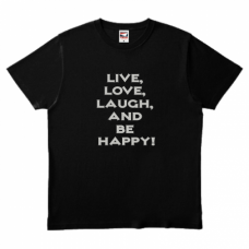 カッコいいフォントのメッセージ入りTシャツをオリジナルでプリント　オリジナルTシャツのデザインテンプレート　TRUSS ヘビーウェイトTシャツの無料デザインテンプレート