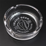 サンドブラスト ガラス灰皿